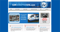Desktop Screenshot of carscrappergta.com